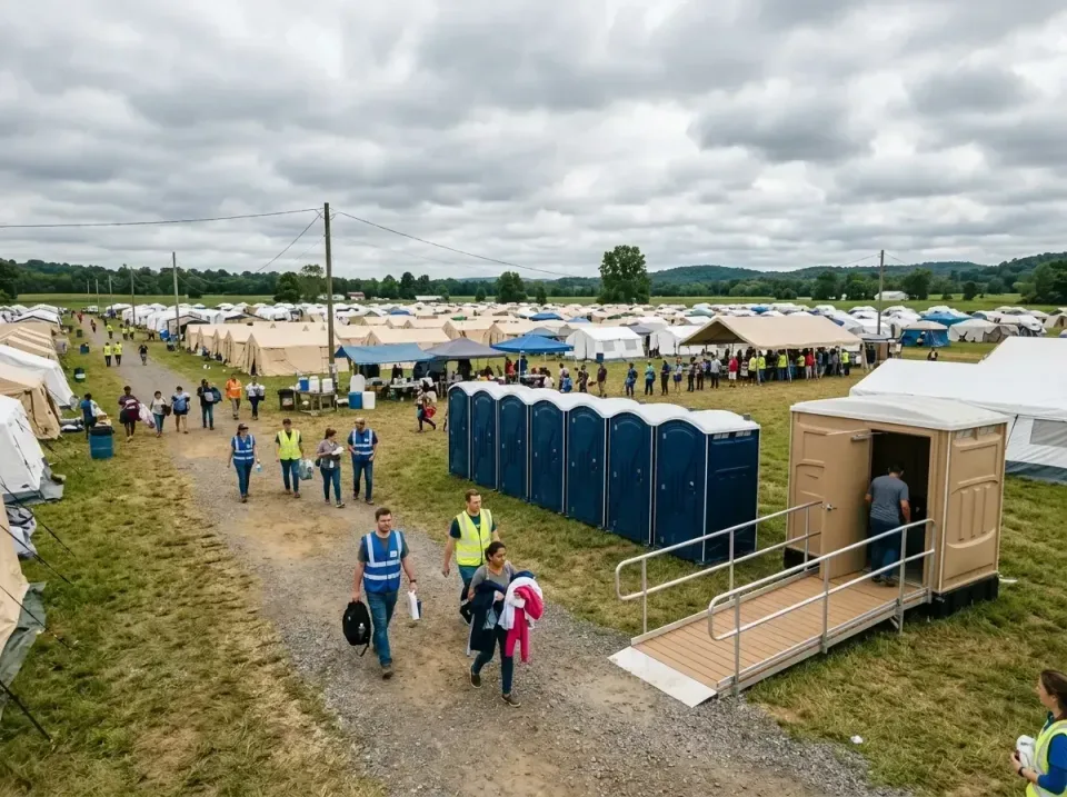 disaster-relief-camp-restrooms-010 — frequently asked questions, Dumpster & Portable Bathrooms Rental in Mount Pleasant, MI